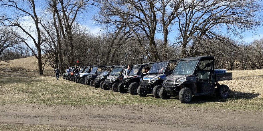 Atvs in Hankinson Hills